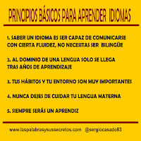 Principios básicos para aprender idiomas, aprender idiomas, aprender inglés, aprender español